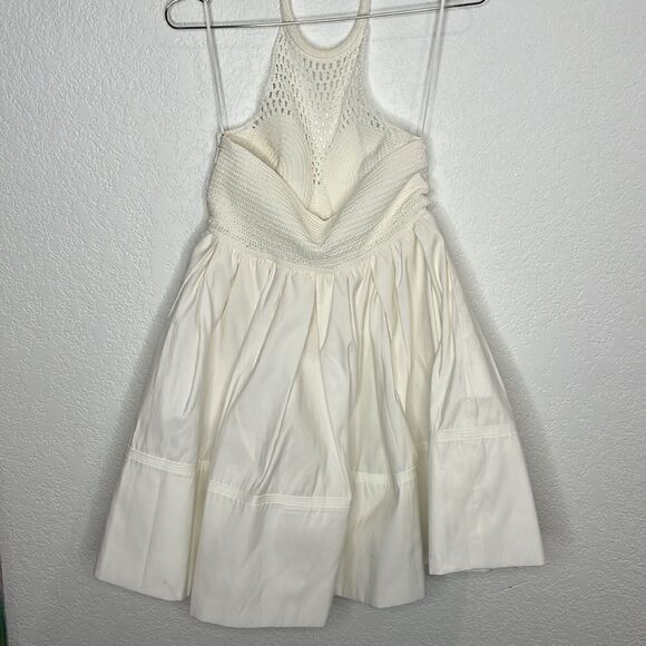 NWT A.L.C. Salines Dress White Size 6 - Picture 7 of 15
